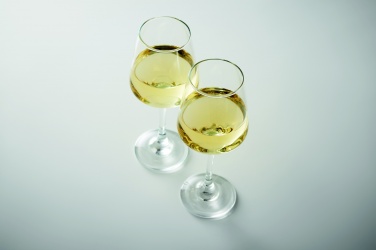 Logo trade promotional items picture of: Set of 2 wine glasses
